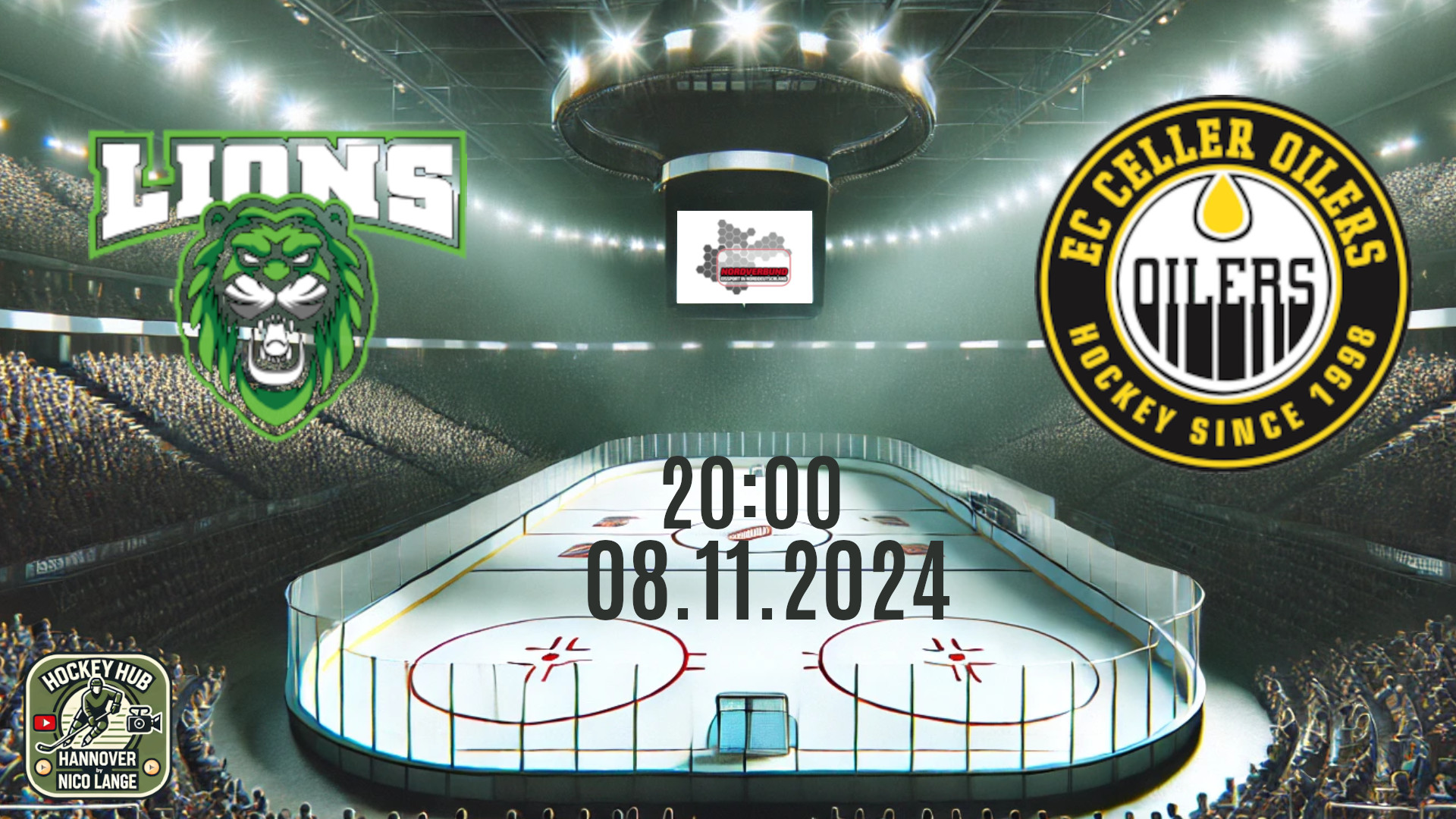 ERC Wunstorf Lions vs. EC Celler Oilers | Verbandsliga Nord