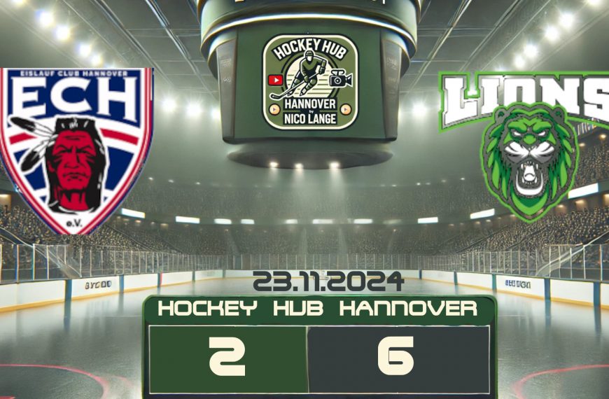 23.11.2024 | EC Hannover Indians (U23) vs. ERC Wunstorf Lions (Verbandsliga Nord)