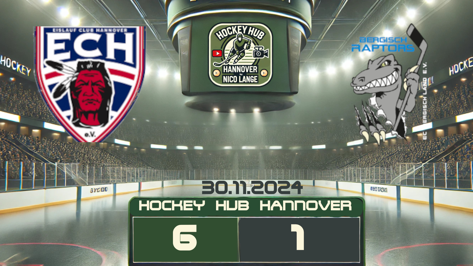 30.11.2024 | EC Hannover Indians vs. EC Bergisch Land (NRW Frauen / 2. Liga Nord)