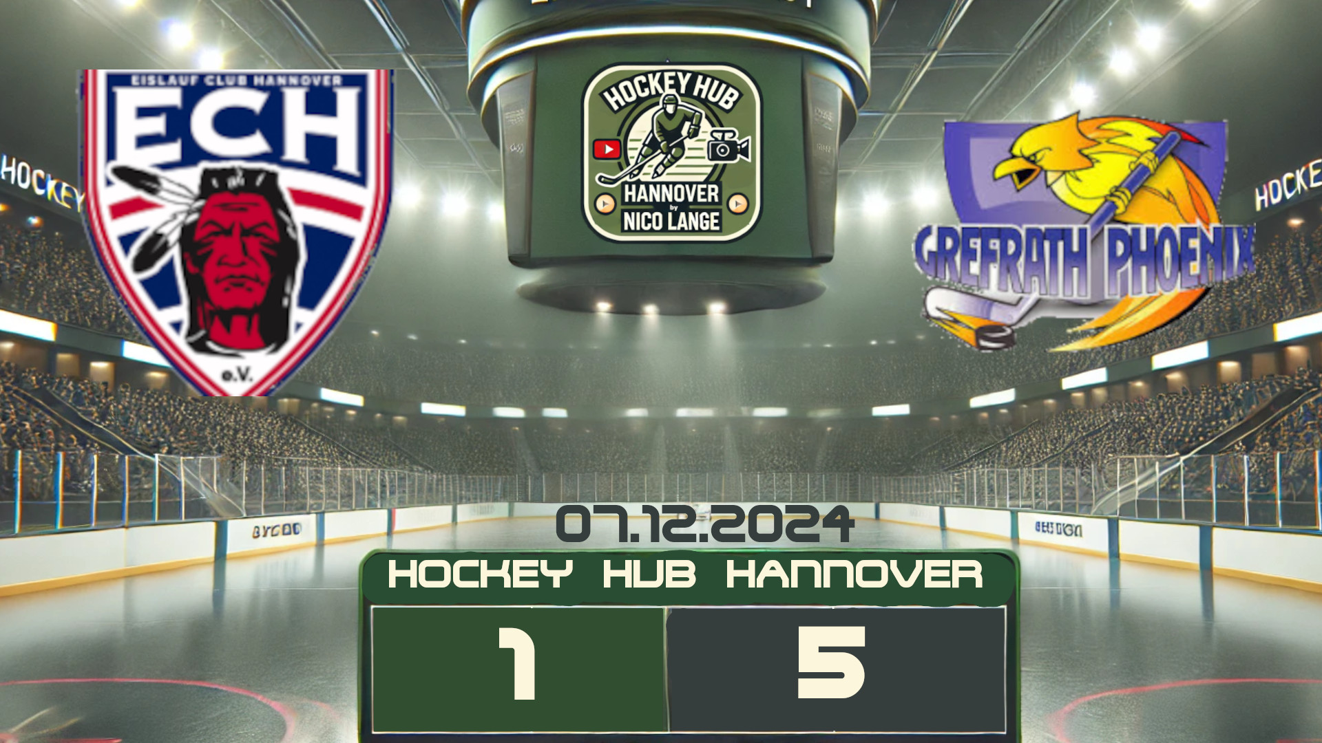 07.12.2024 | EC Hannover Indians vs. Grefrather EG (NRW Frauen / 2. Liga Nord)