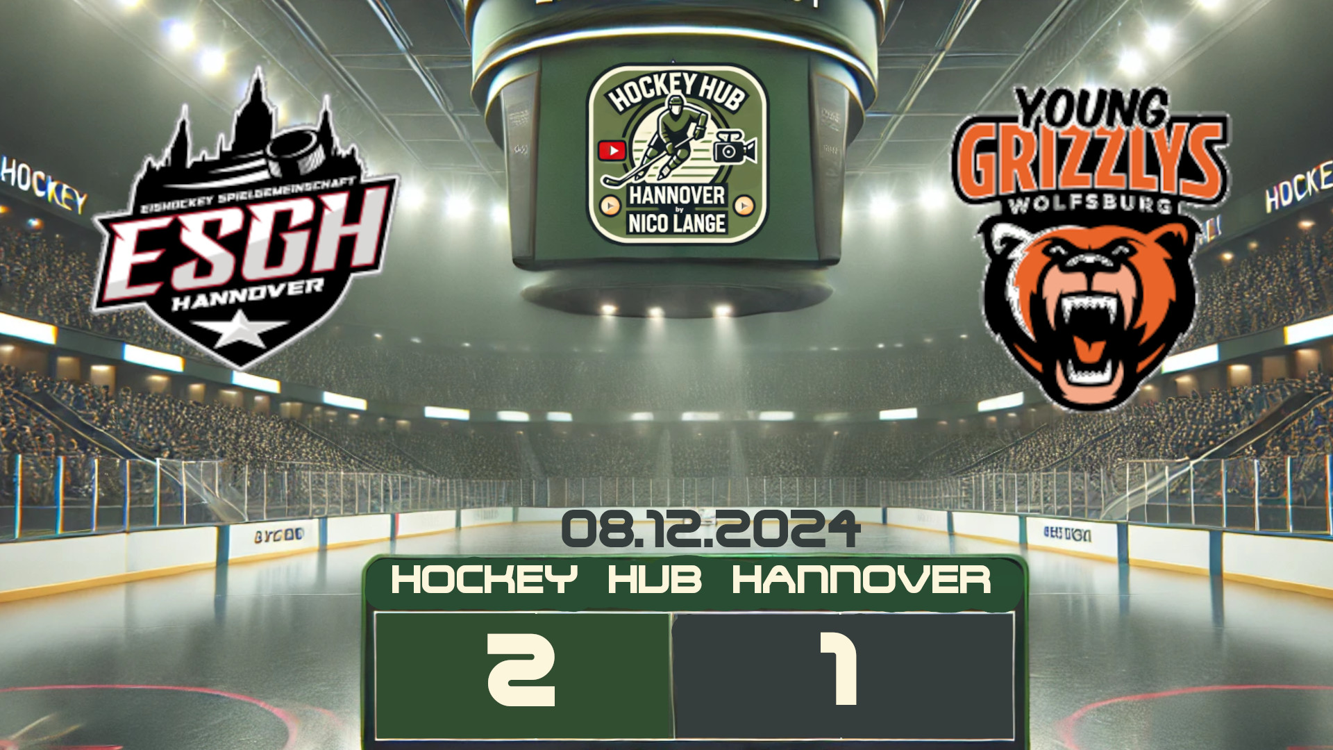 08.12.2024 | ESG Hannover vs. Young Grizzlys Wolfsburg (U17)
