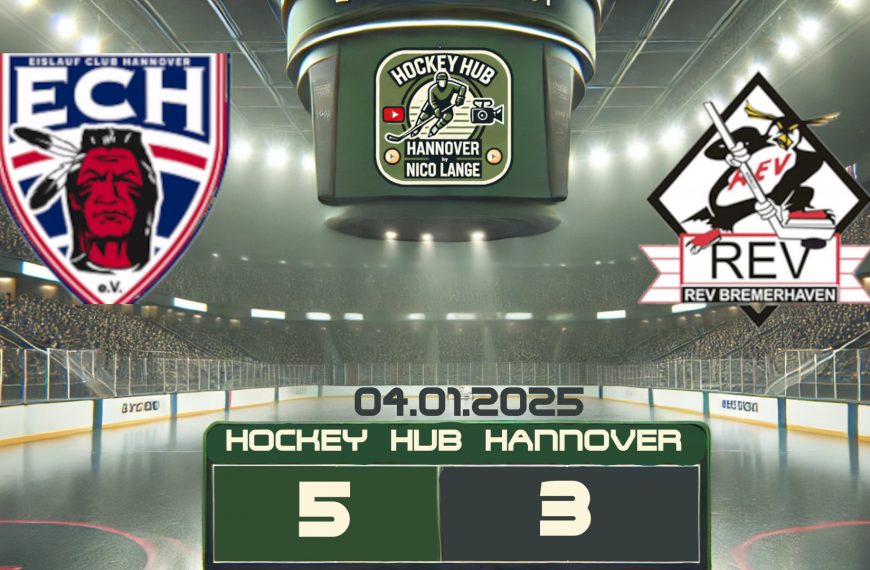 04.01.2025 | EC Hannover Indians (U23) vs. REV Bremerhaven (Verbandsliga Nord)