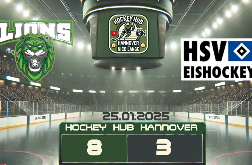 25.01.2025 | ERC Wunstorf Lions vs. Hamburger SV 1b (Verbandsliga Nord)