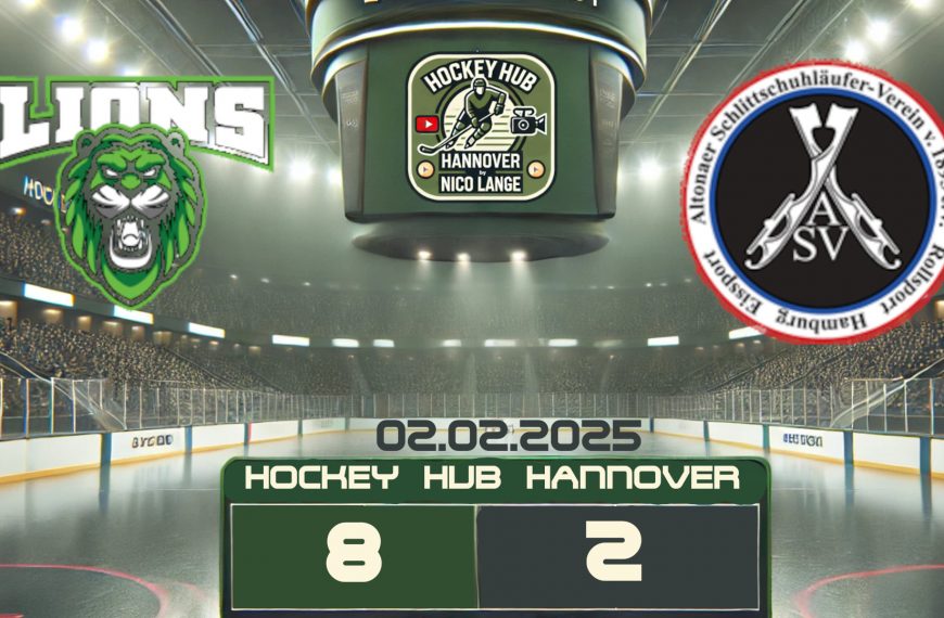 02.02.2025 | ERC Wunstorf Lions vs. Altonaer SV (Verbandsliga Nord)
