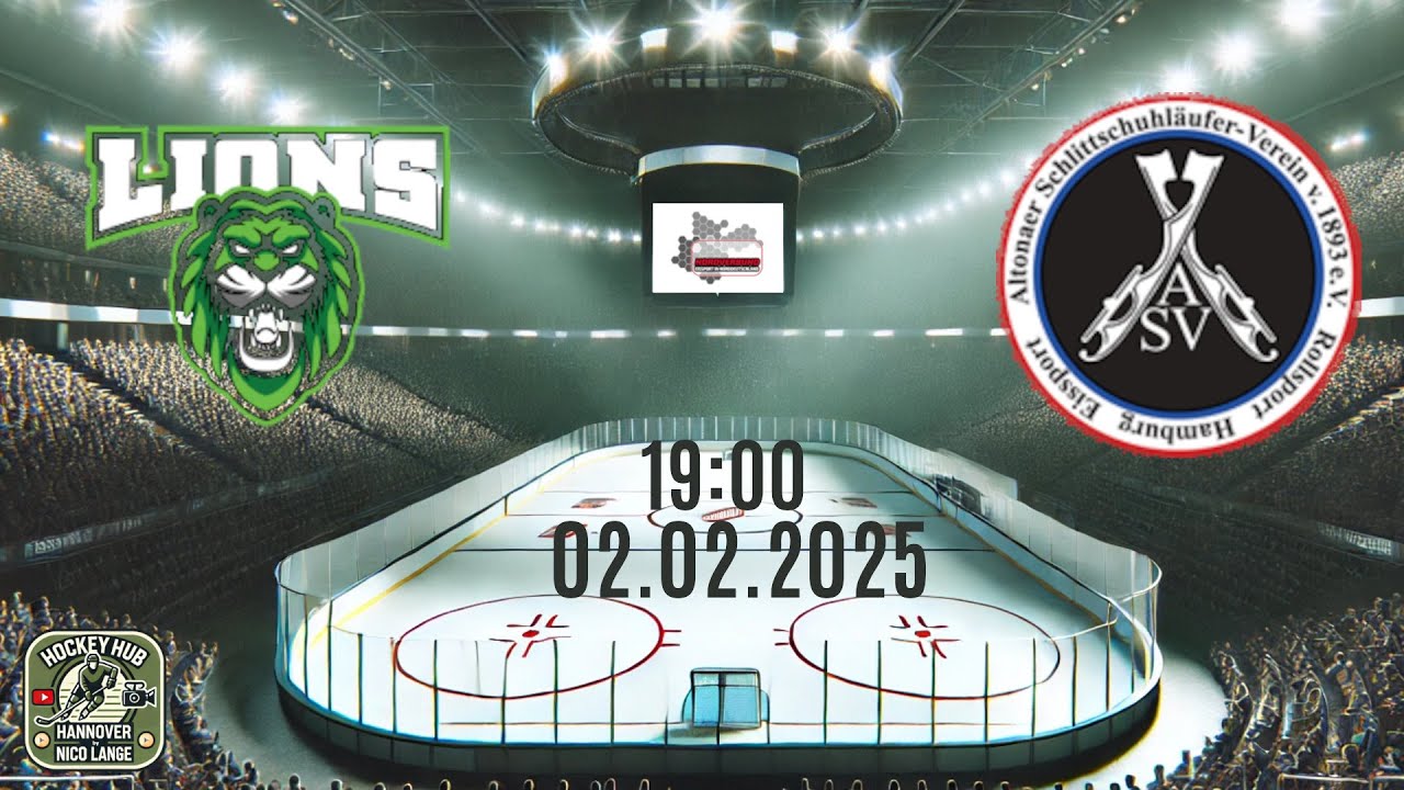 ERC Wunstorf Lions vs. Altonaer SV | Verbandsliga Nord