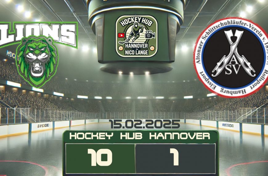 15.02.2025 | ERC Wunstorf Lions vs. Altonaer SV (Verbandsliga Nord)