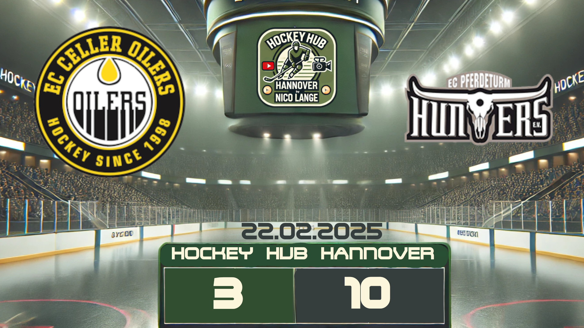 22.02.2025 | EC Celler Oilers vs. EC Pferdeturm Hunters (Verbandsliga Nord)