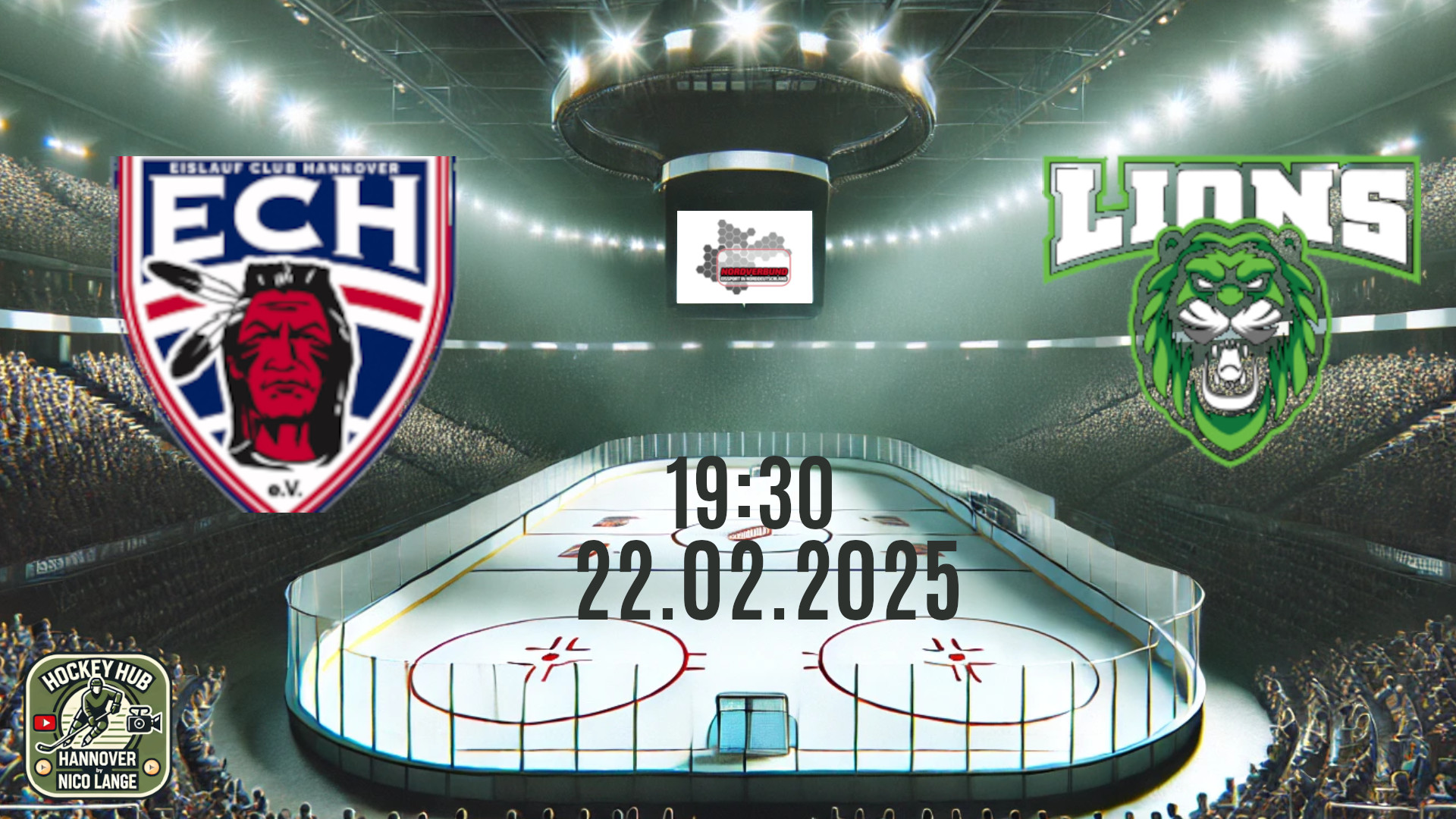 EC Hannover Indians (U23) vs. ERC Wunstorf Lions (Verbandsliga Nord)