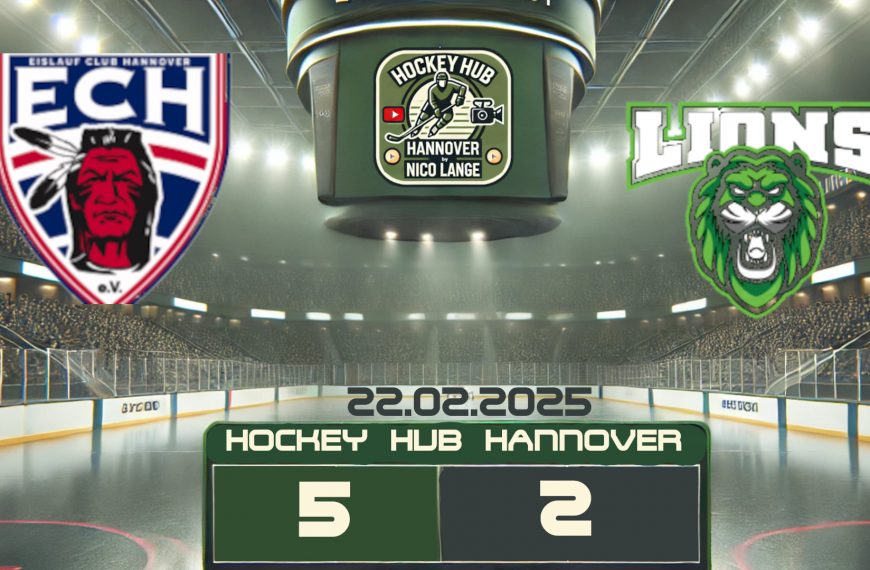 22.02.2025 | EC Hannover Indians (U23) vs. ERC Wunstorf Lions (Verbandsliga Nord)