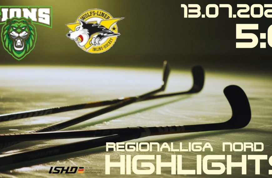 13.07.2025 | ERC Wunstorf Lions vs. Wolfsliner Reislingen (Regionalliga Nord B)