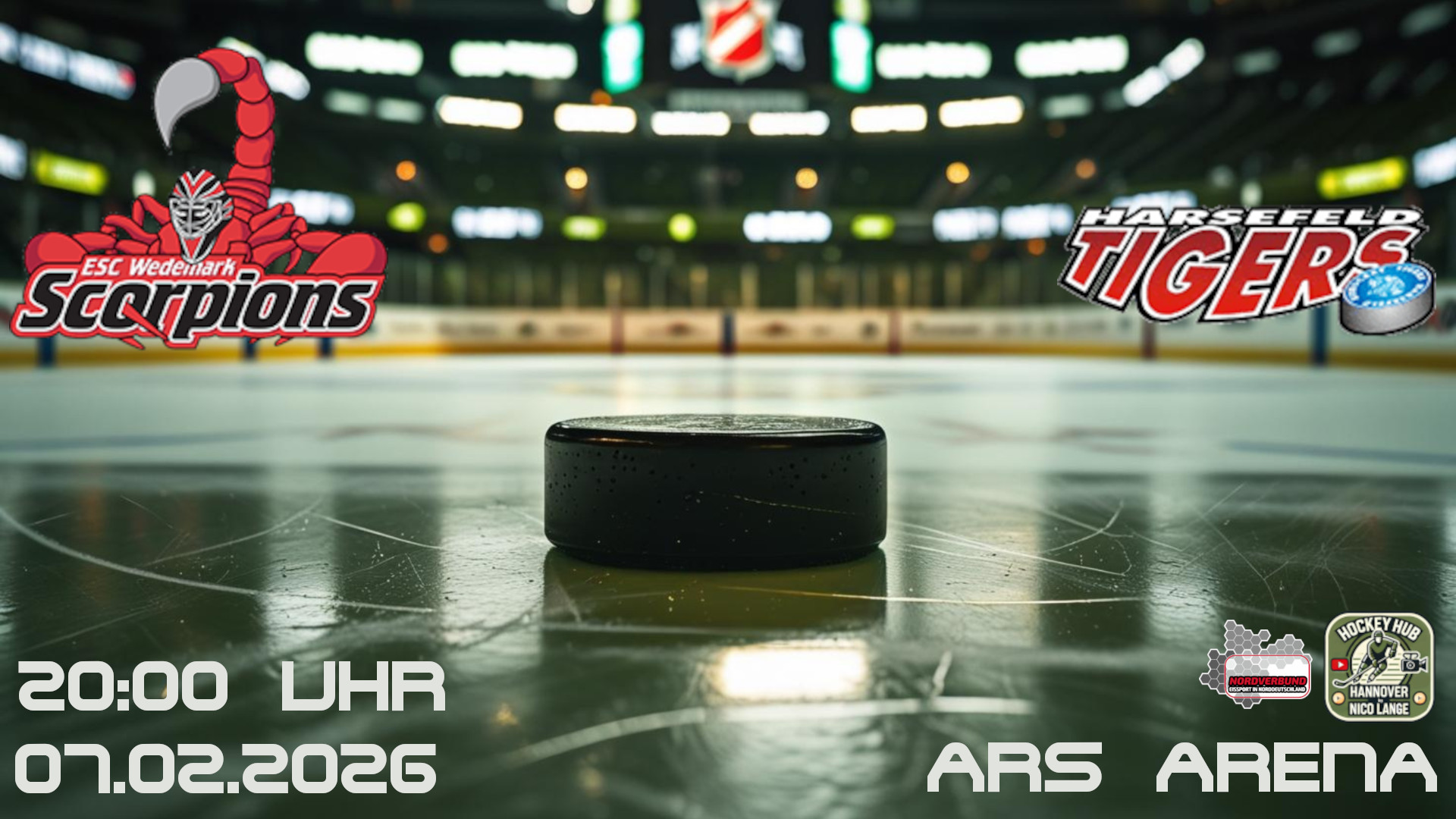 ESC Wedemark Scorpions vs. TuS Harsefeld 1b | Verbandsliga Nord