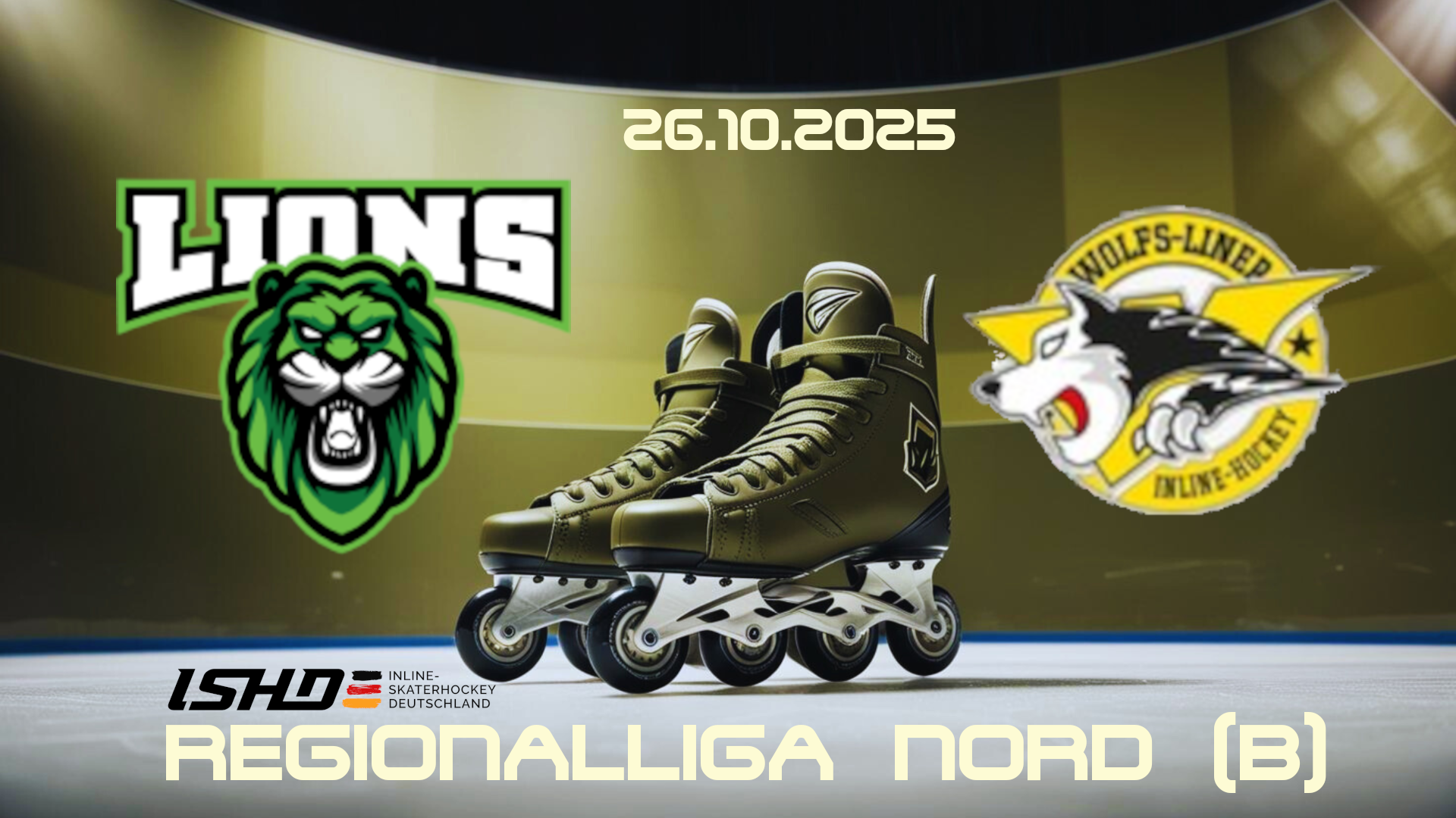 ERC Wunstorf Lions vs. Wolfsliner Reislingen | ISHD Regionalliga Nord (B) / FINALE