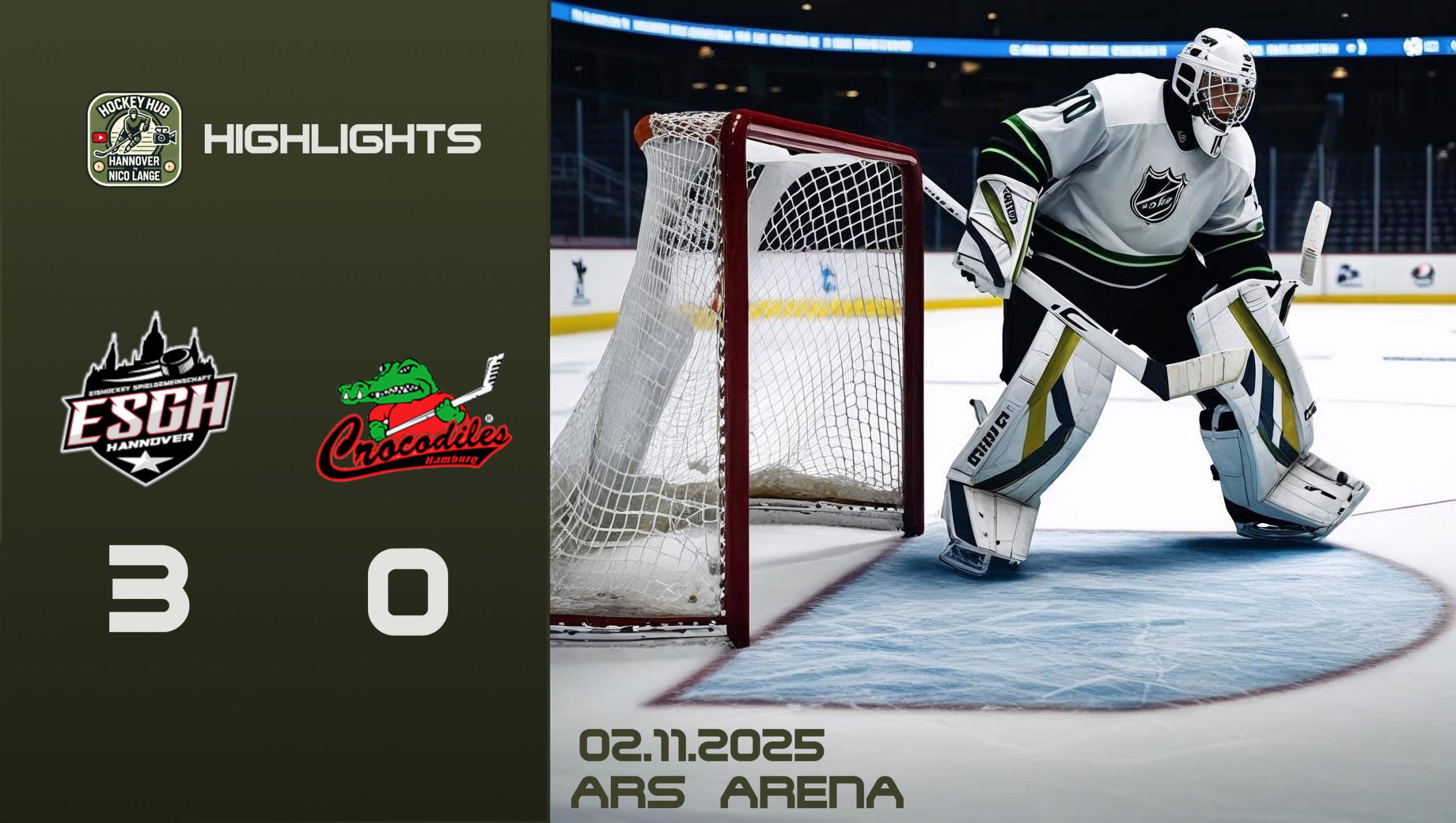 02.11.2025 | ESG Hannover vs. Hamburg Crocodiles (U17)