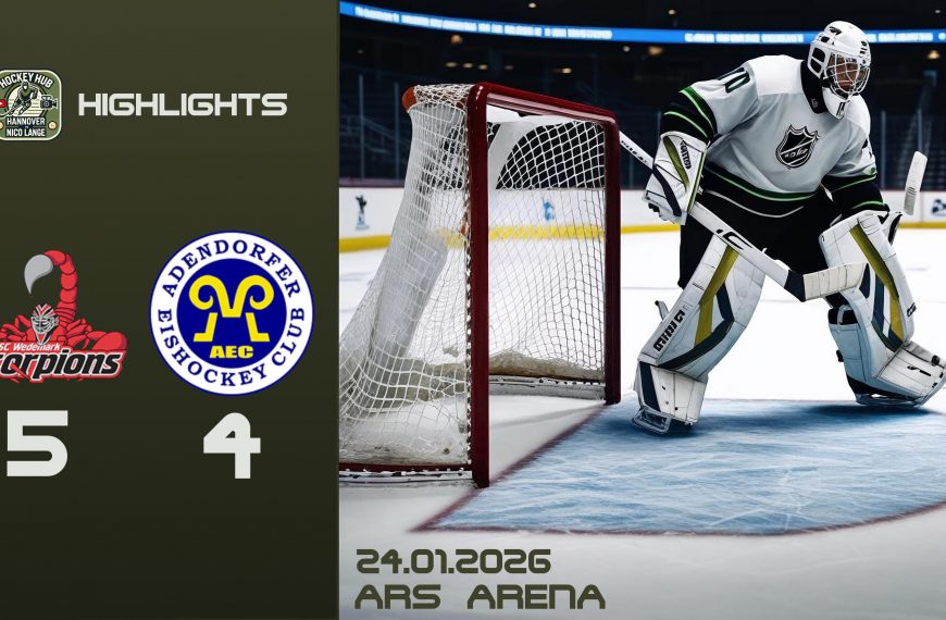 10.01.2026 | ESC Wedemark Scorpions vs. Adendorfer EC 1b (Verbandsliga Nord)