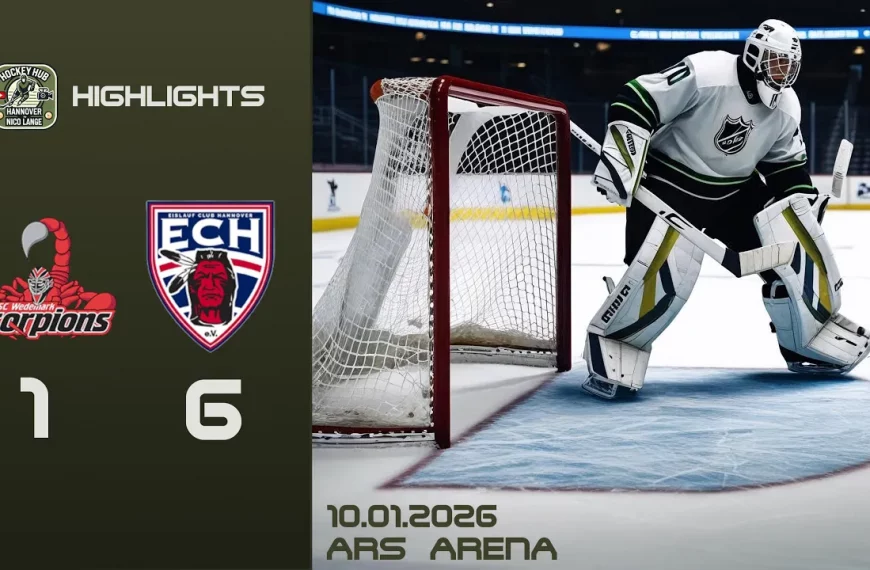 10.01.2026 | ESC Wedemark Scorpions vs. EC Hannover Indians U23 (Verbandsliga Nord)